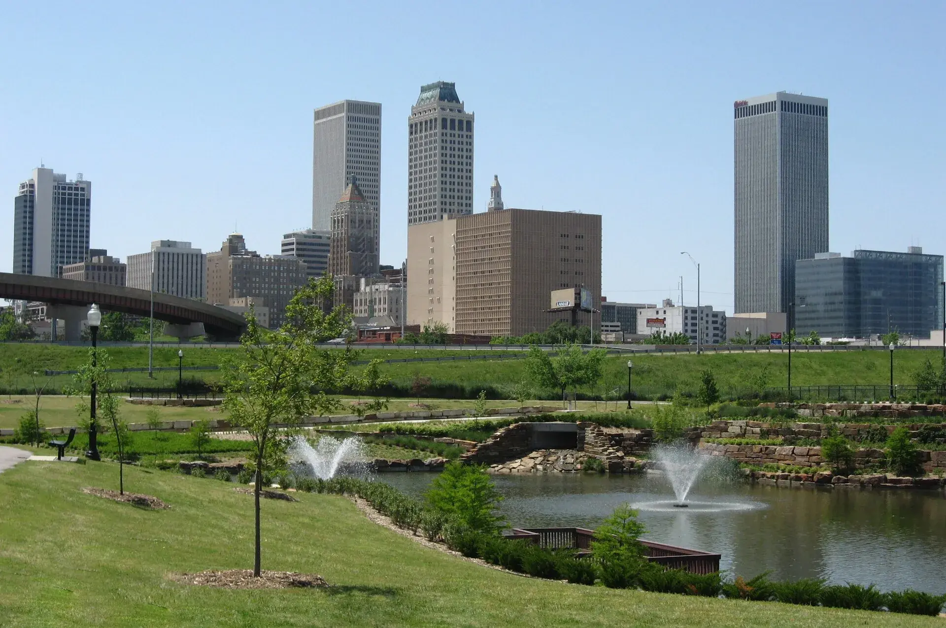 Downtown Tulsa, Oklahoma skyline